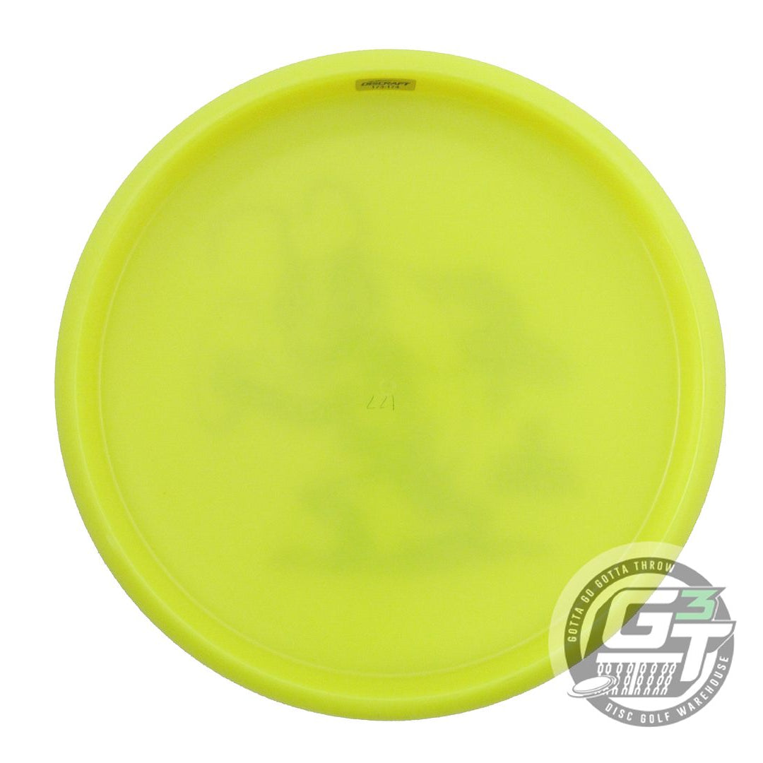 NOS Discraft Big Z Roach 177g Yellow Gray Weave Foil Putter Golf Disc