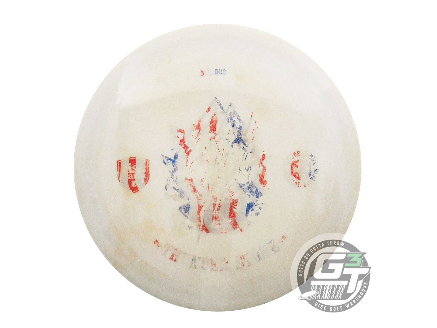 USED DiscMania THUNDER STONE Neo DD3 175g Tan Flag Foil Driver Golf Disc