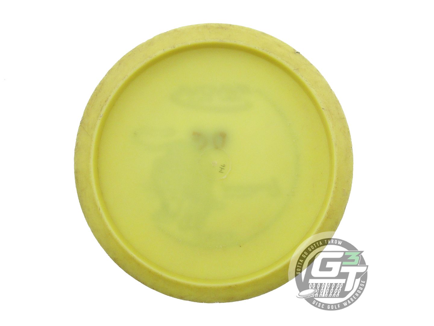 USED Innova DX Leopard 146g Yellow Green Foil Fairway Driver Golf Disc