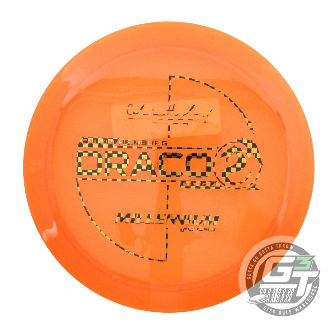 Millennium Calvin Heimburg Signature Flat Top Quantum Draco Distance Driver Golf Disc (Individually Listed)
