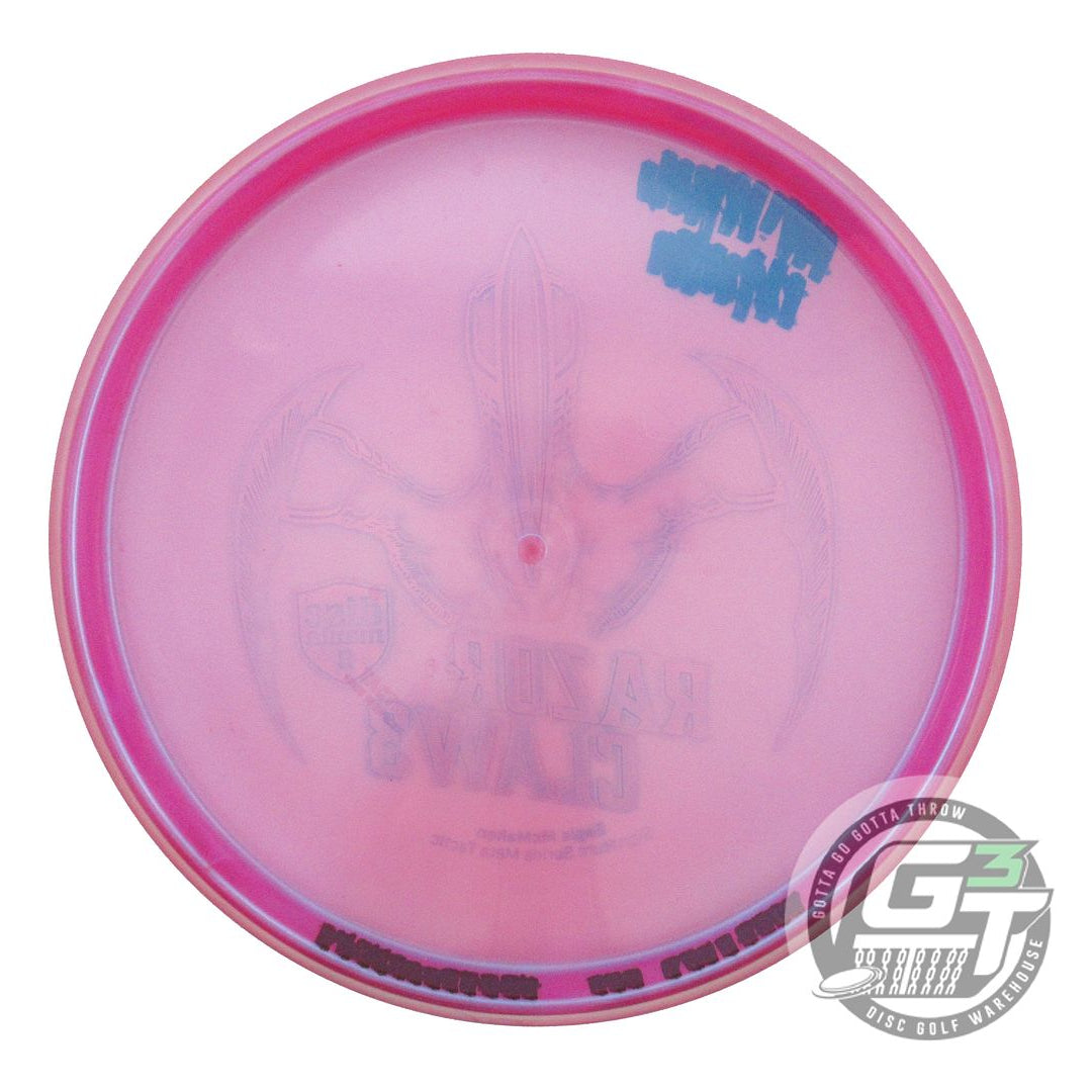 USED DiscMania RAZOR CLAW 3 Meta Tactic 175g Magenta Flag Foil Putter Golf Disc