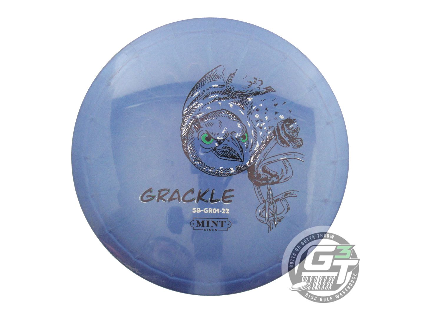 USED Mint Discs Sublime Grackle 174g Blue Fairway Driver Golf Disc