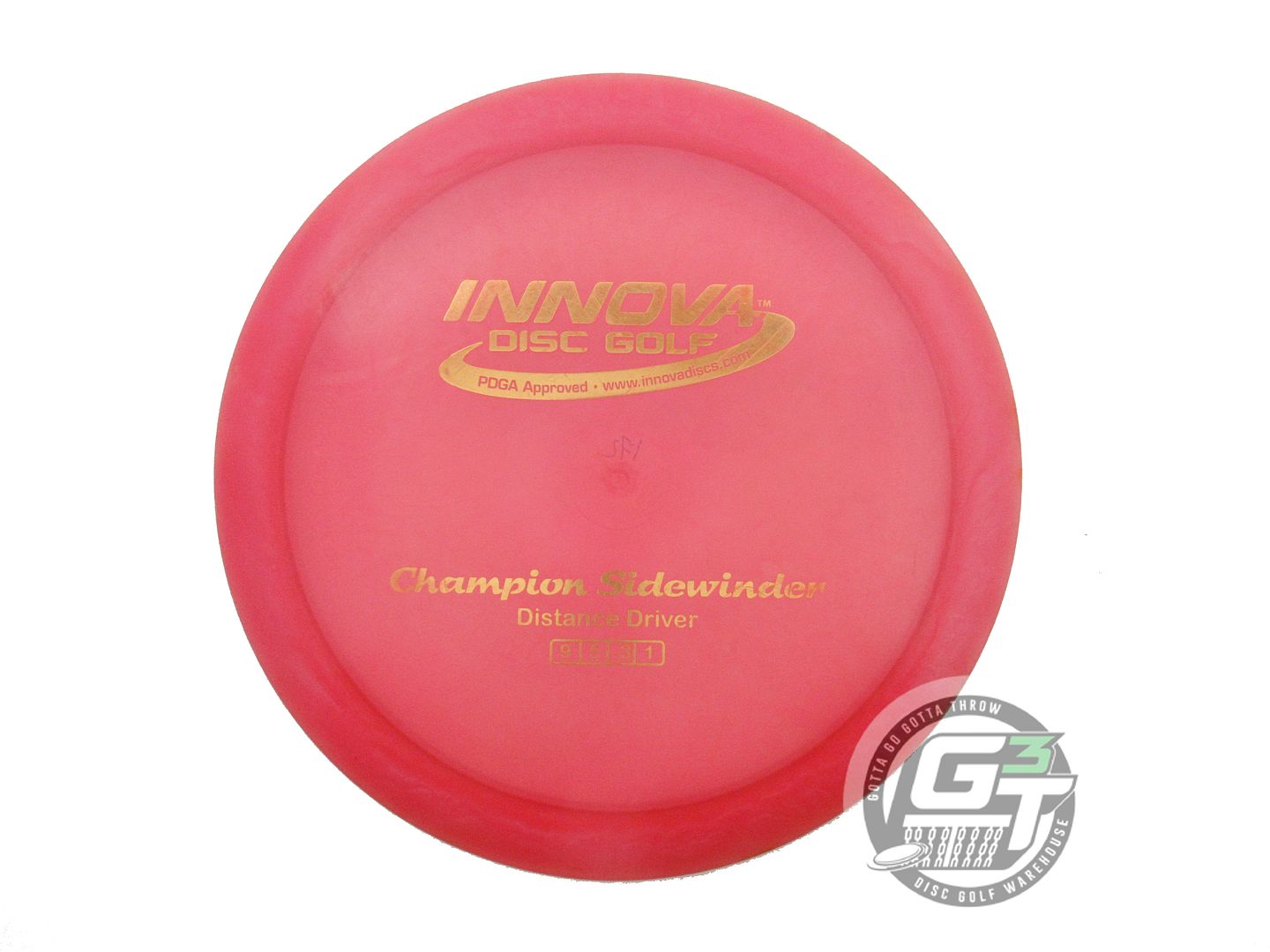USED Innova Champion Sidewinder 172g Dark Pink Copper Foil Distance Driver Disc