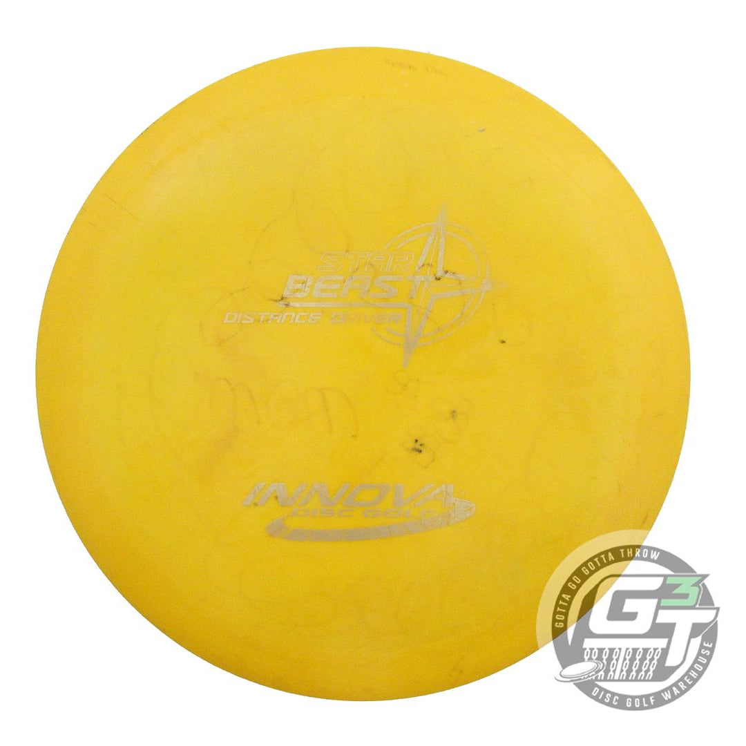 USED Innova Star Beast 167g Marigold Silver Foil PFN Distance Driver Golf Disc