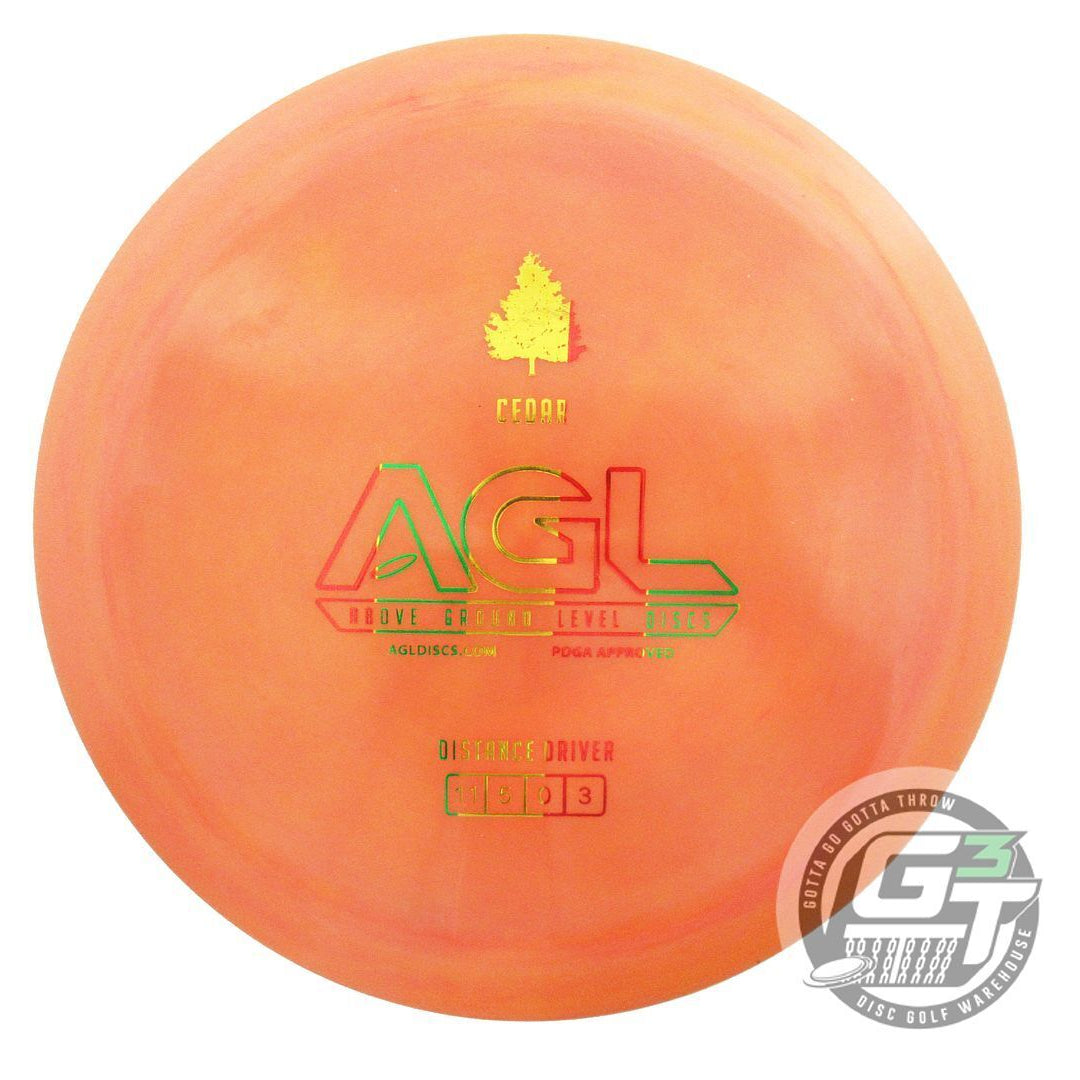 Above Ground Level Alpine Cedar Distance Driver Golf Disc (Individually Listed)
