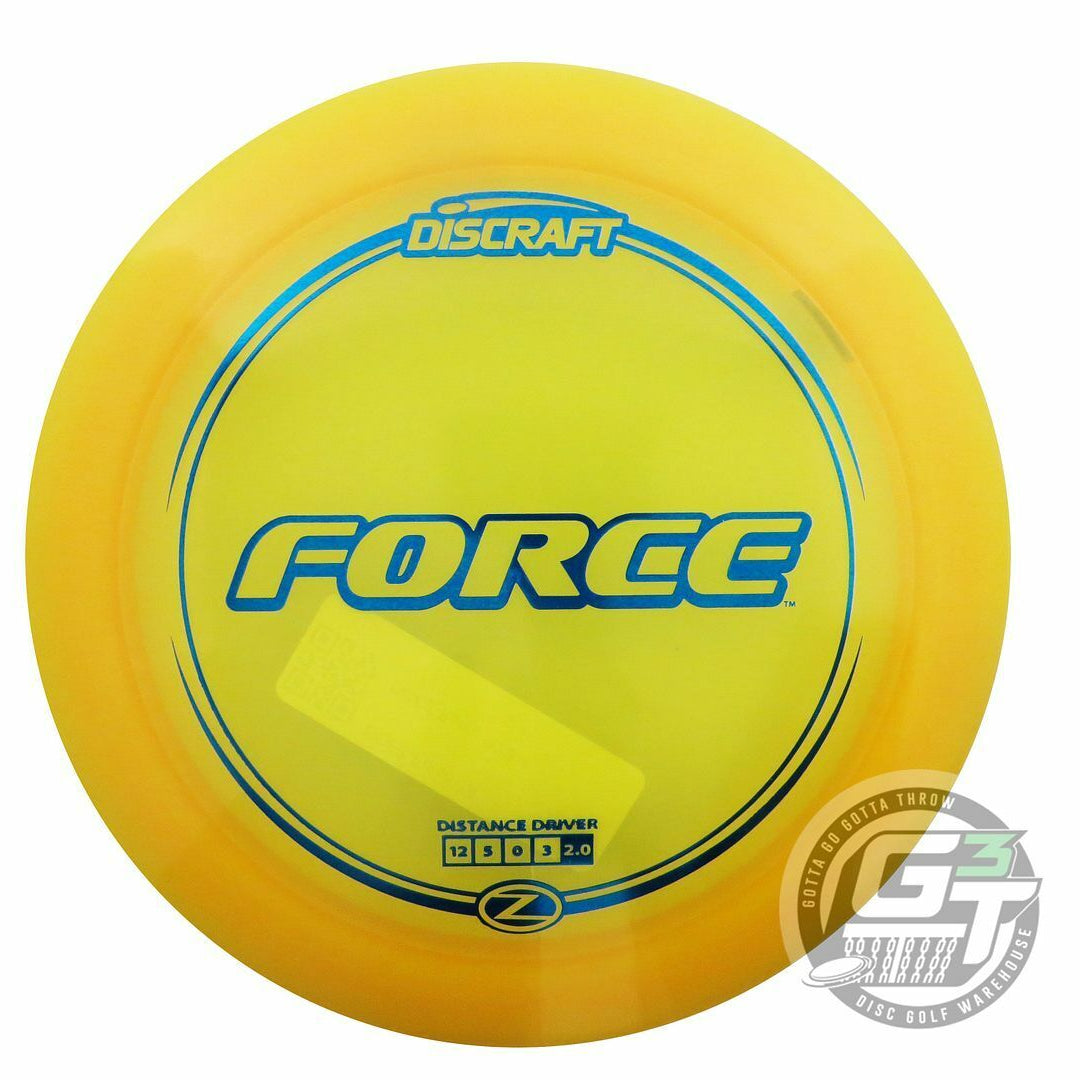 Discraft Elite Z Force Distance Driver Golf Disc (Individually Listed)