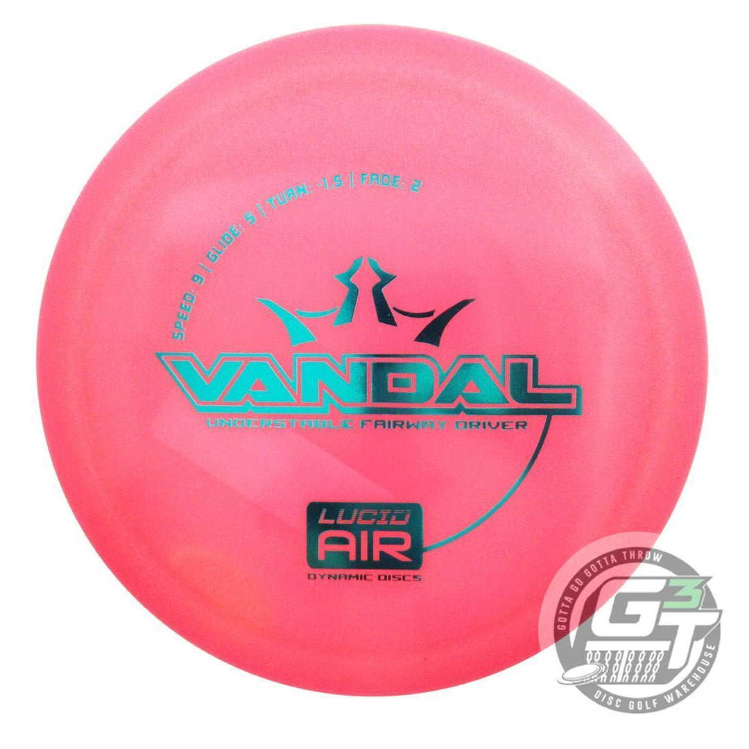 Dynamic Discs Lucid AIR Vandal Fairway Driver Golf Disc (Individually Listed)