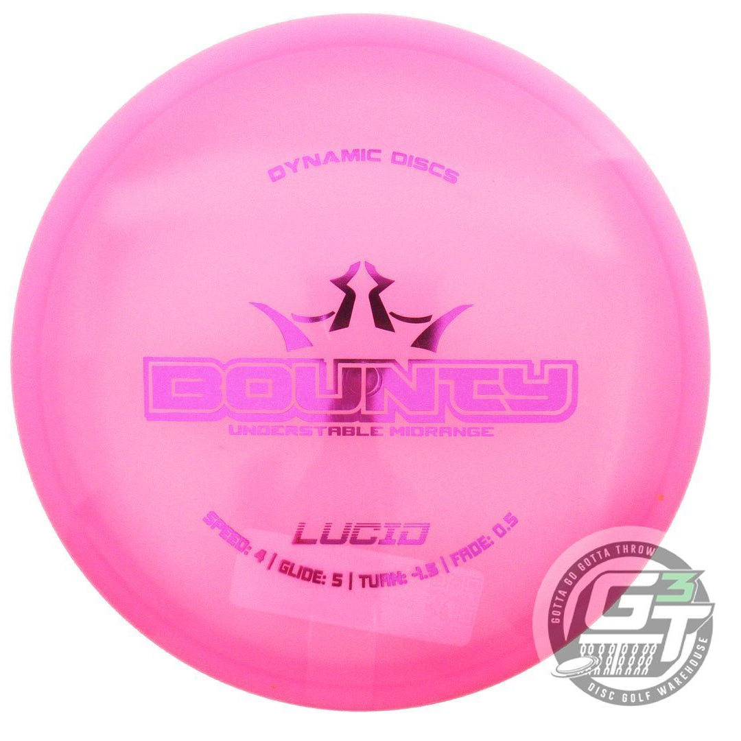 Dynamic Discs Lucid Bounty Midrange Golf Disc (Individually Listed)
