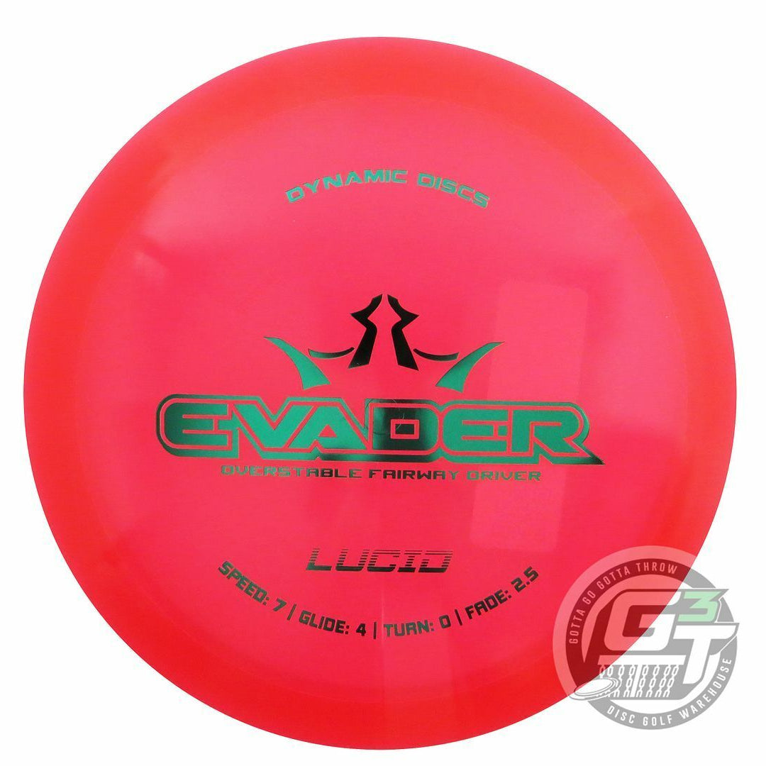 Dynamic Discs Lucid Evader Fairway Driver Golf Disc (Individually Listed)