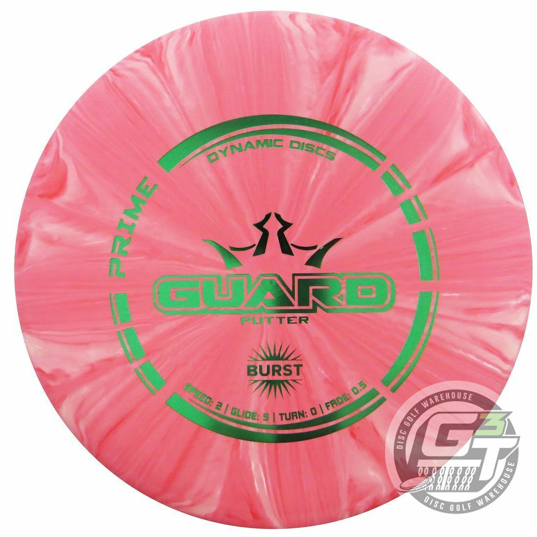 Dynamic Discs Prime Burst Guard Putter Golf Disc (Individually Listed)