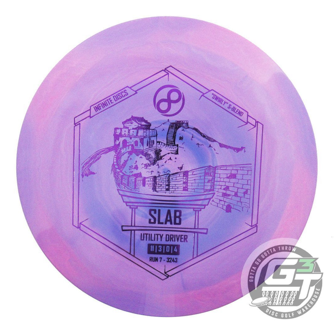 Infinite Discs Swirly S-Blend Slab Distance Driver Golf Disc (Individually Listed)