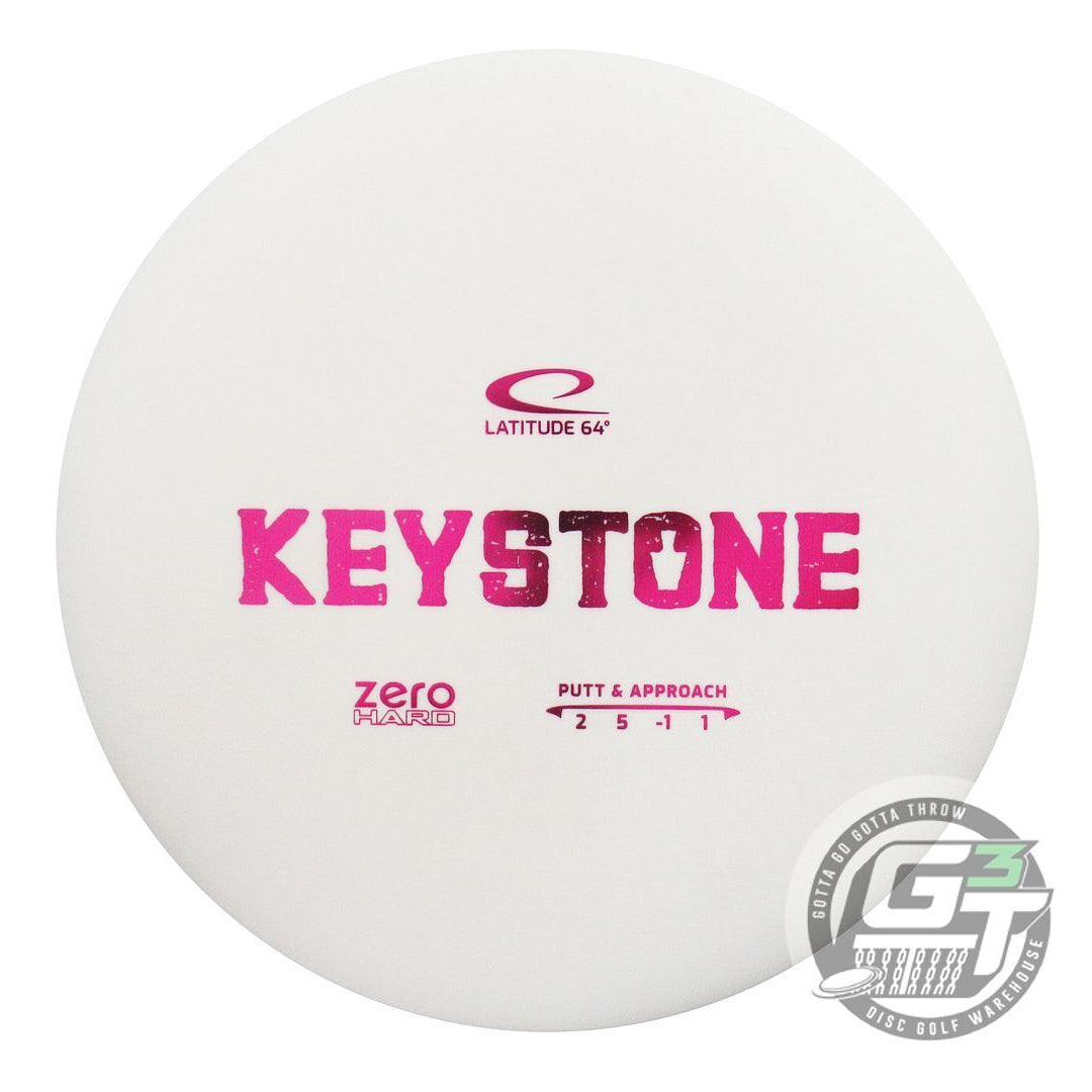 Latitude 64 Zero Line Hard Keystone Putter Golf Disc (Individually Listed)