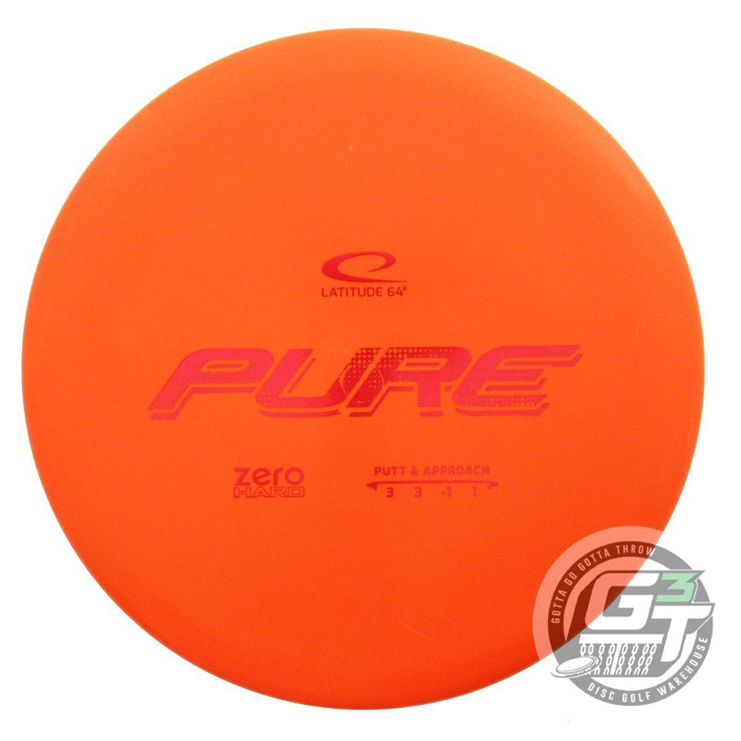 Latitude 64 Zero Line Hard Pure Putter Golf Disc (Individually Listed)