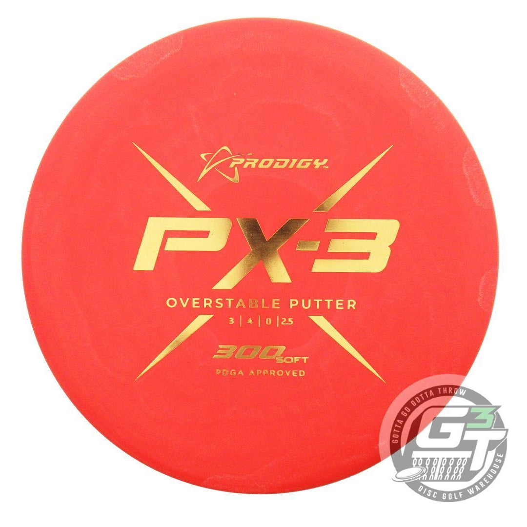 Prodigy 300 Soft Series PX3 Putter Golf Disc (Individually Listed)