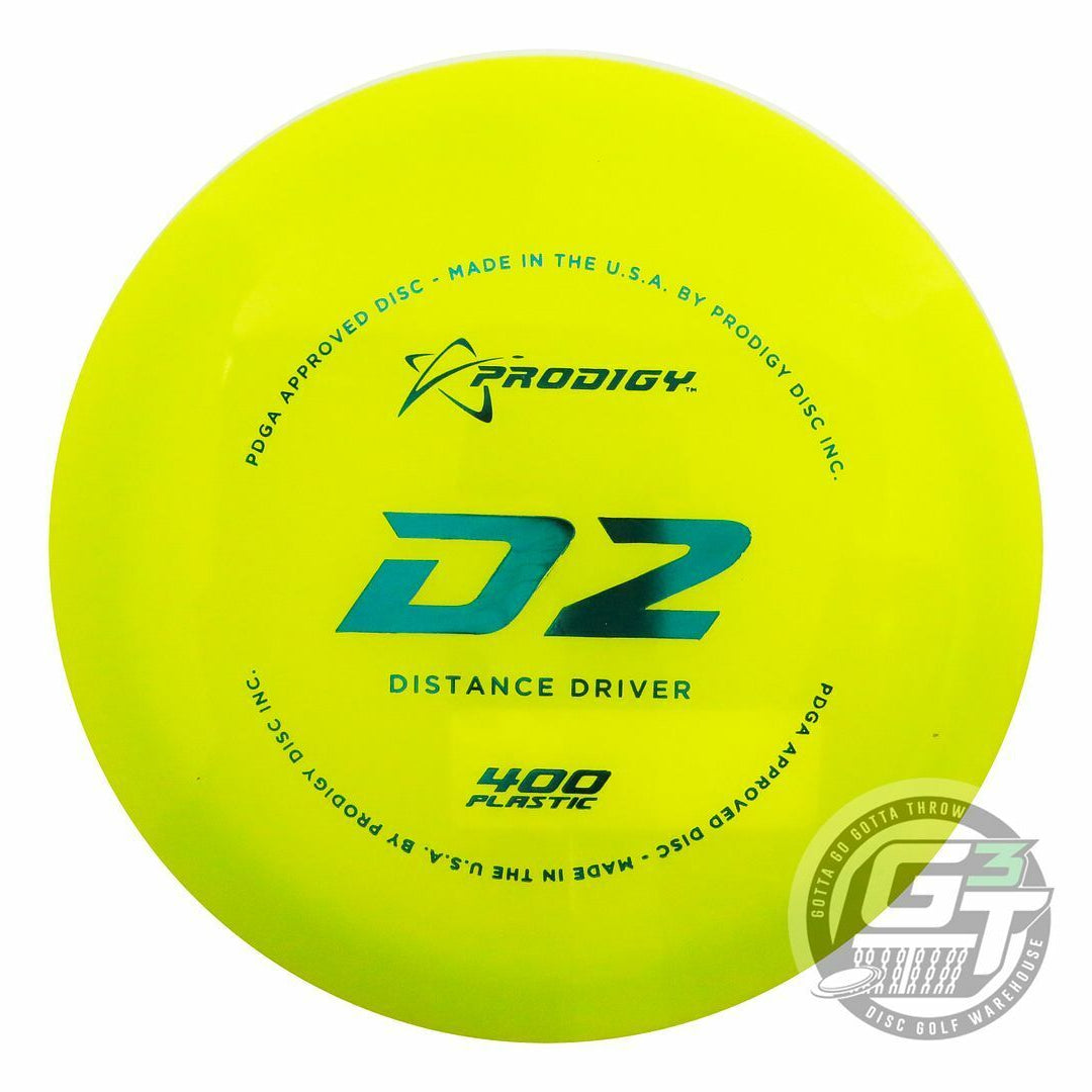 Prodigy 400 Series D2 Distance Driver Golf Disc (Individually Listed)