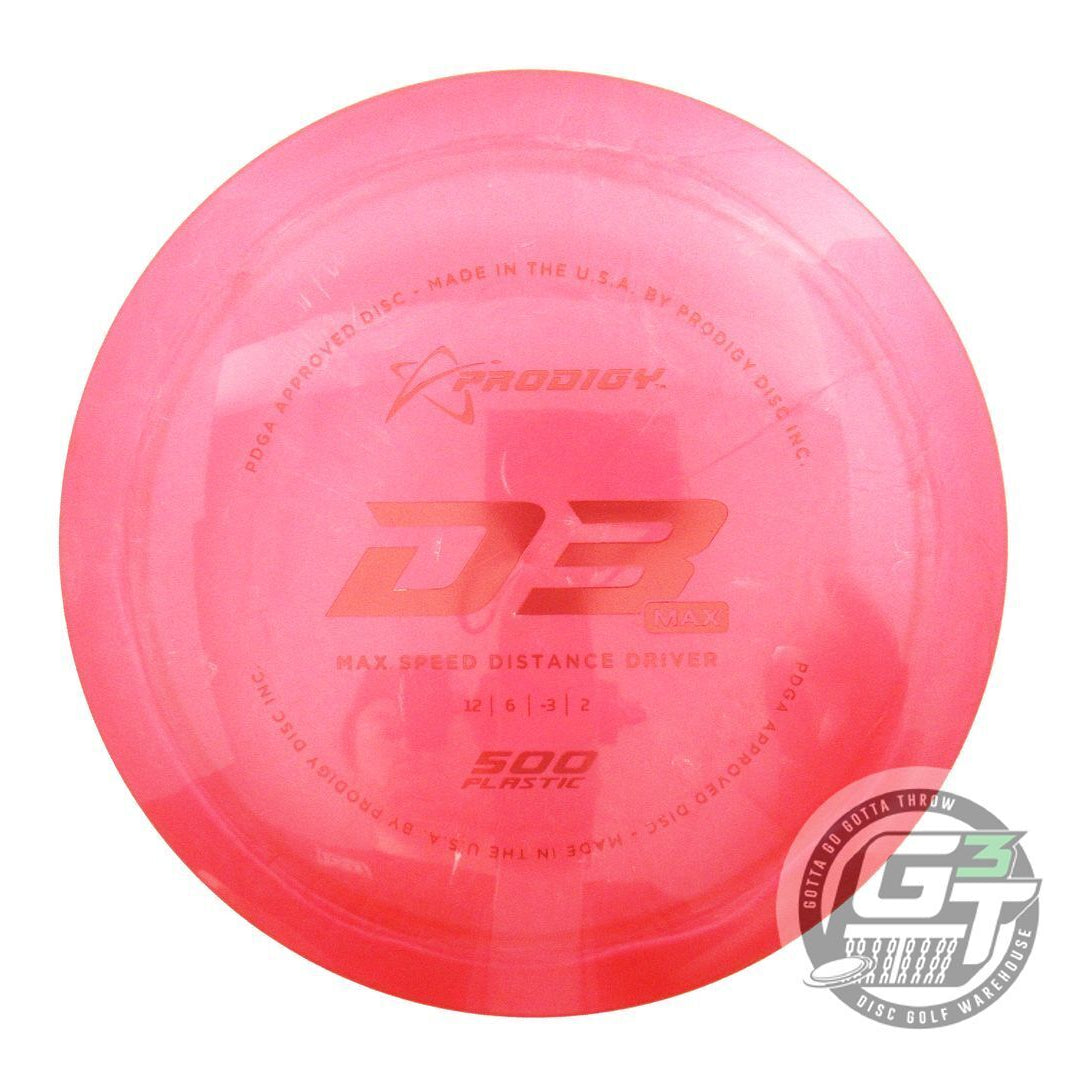Prodigy 500 Series D3 Max Distance Driver Golf Disc (Individually Listed)