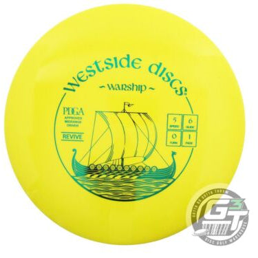 Westside Revive Warship Midrange Golf Disc (Individually Listed)