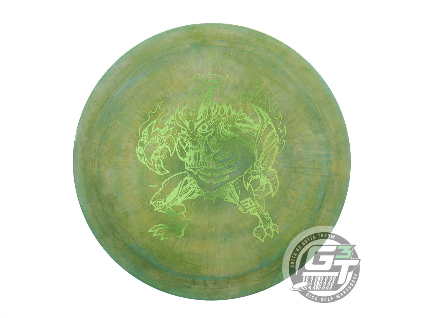 USED Prodigy Discs 400 Spectrum H4 V2 175g Green Lime Foil CHALKY Driver Disc