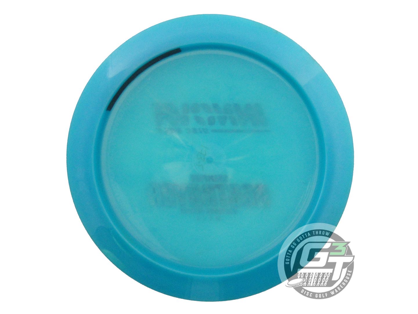 USED Innova Champion Destroyer 175g Teal Red Glitter Foil Distance Driver Disc