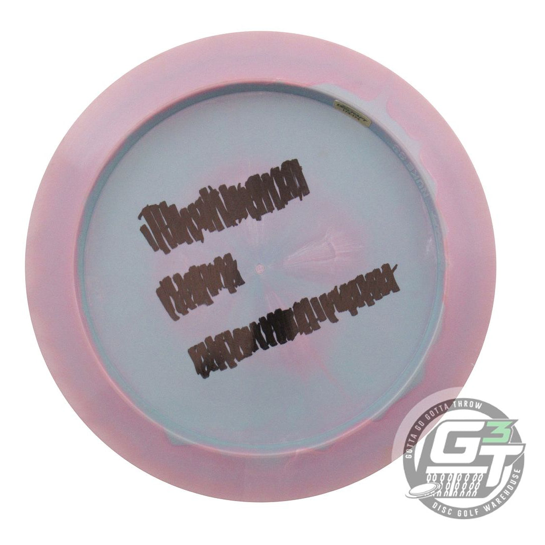 USED Discraft ESP Nuke SS 174g Lilac Teal Shatter Foil Distance Driver Golf Disc