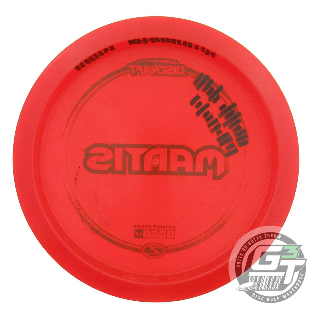 USED Discraft Z Mantis 170g Red Black Stamp Fairway Driver Golf Disc