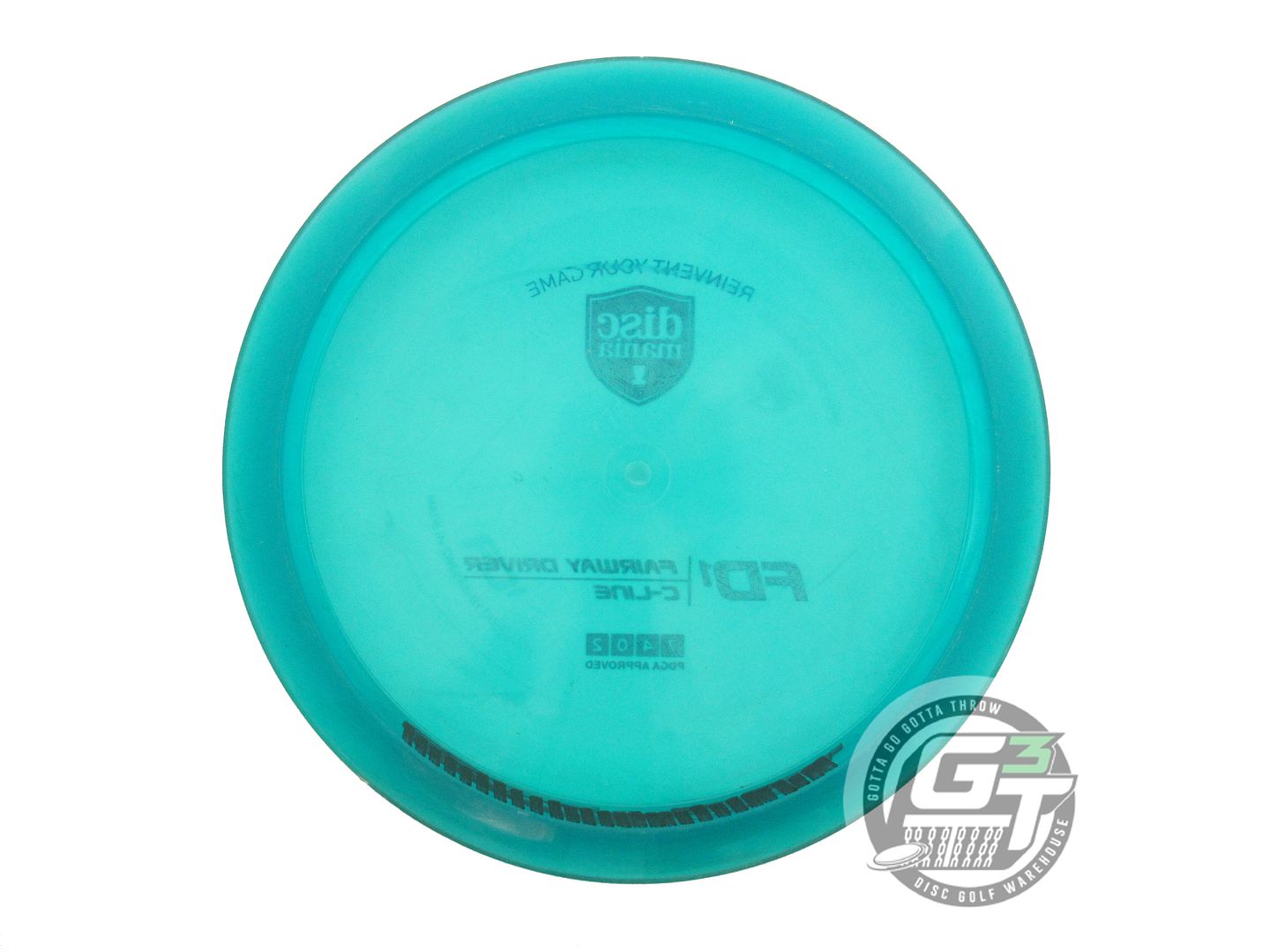 USED DiscMania C-Line FD1 174g Teal Blue Foil Fairway Driver Golf Disc