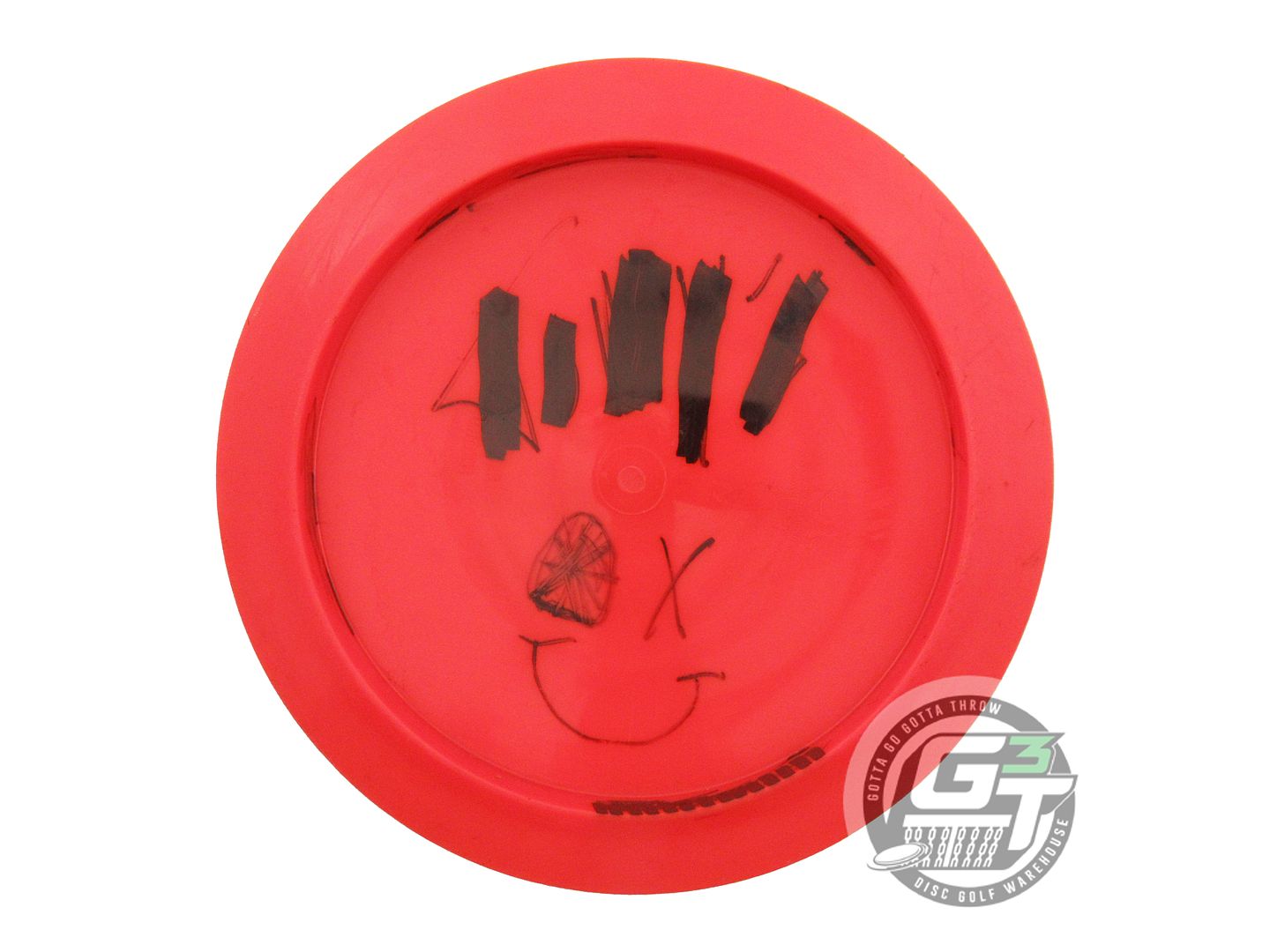 USED Dynamic Discs Fuzion Raider 175g Red Silver Stamp Distance Driver Golf Disc