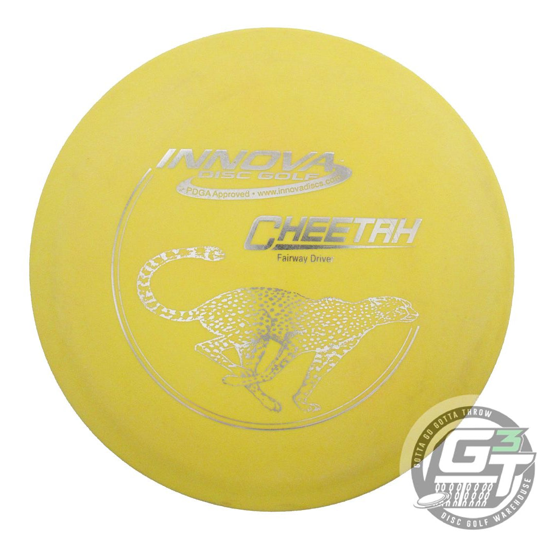 USED Innova DX Cheetah 169g Yellow Silver Foil Fairway Driver Golf Disc