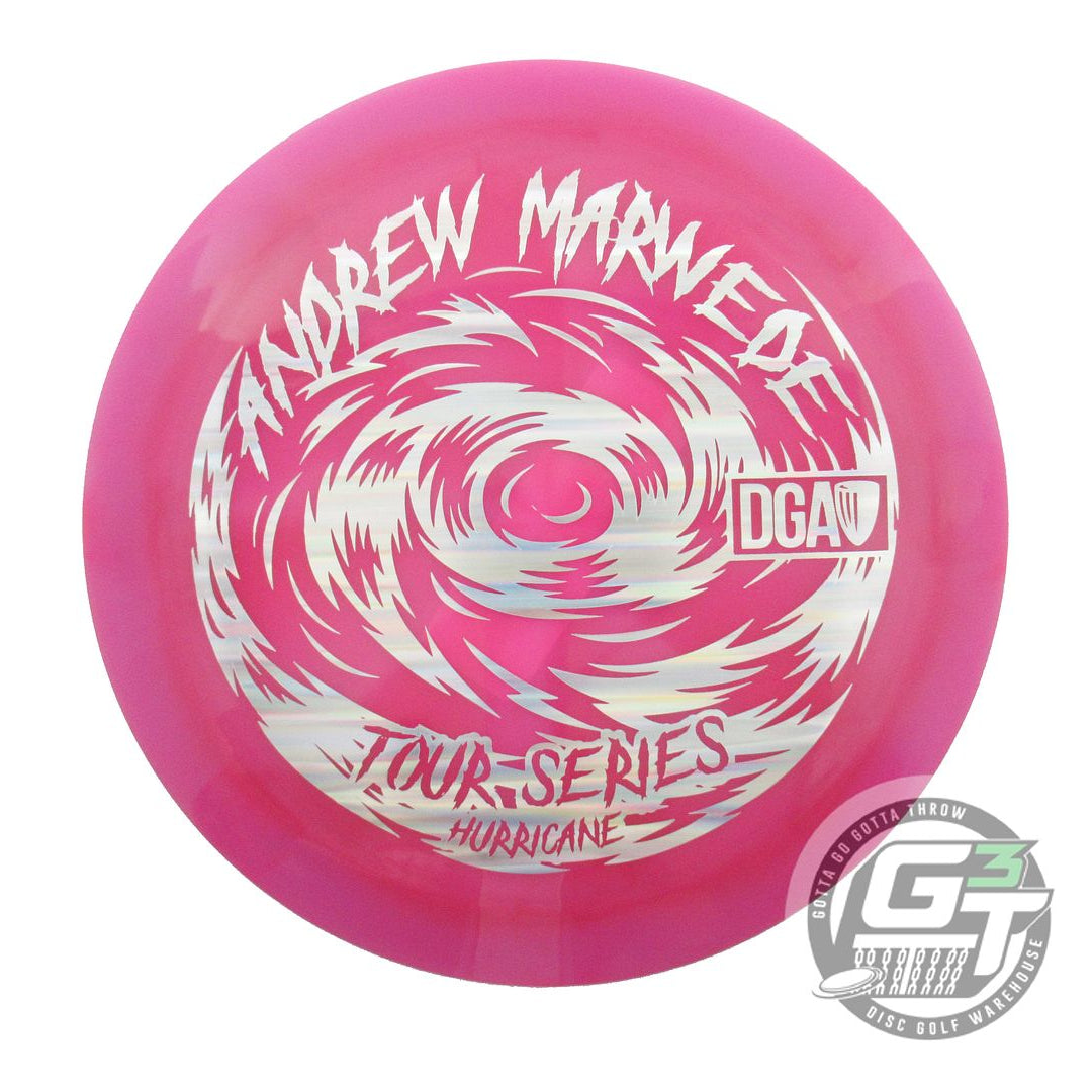 DGA Limited Edition 2023 Tour Series Andrew Marwede Swirl Tour Series Hurricane Distance Driver Golf Disc (Individually Listed)