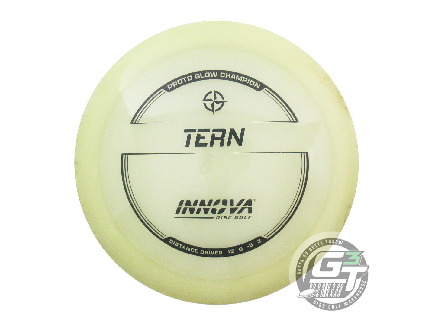 USED Innova PROTO Champion Glow Tern 170g Black Stamp Distance Driver Golf Disc