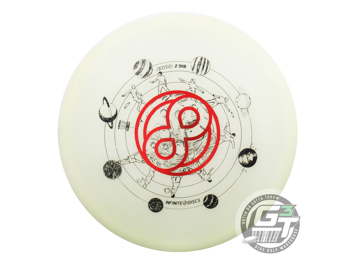 USED Infinite X-OUT Glow C-Blend Anubis 180g Red Foil Midrange Golf Disc