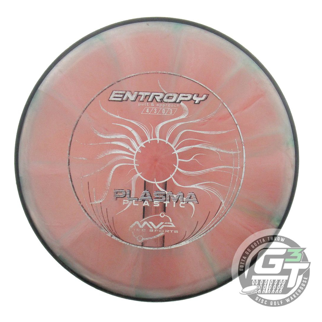 USED MVP Disc Sports Plasma Entropy 178g Pink-Gray Putter Golf Disc