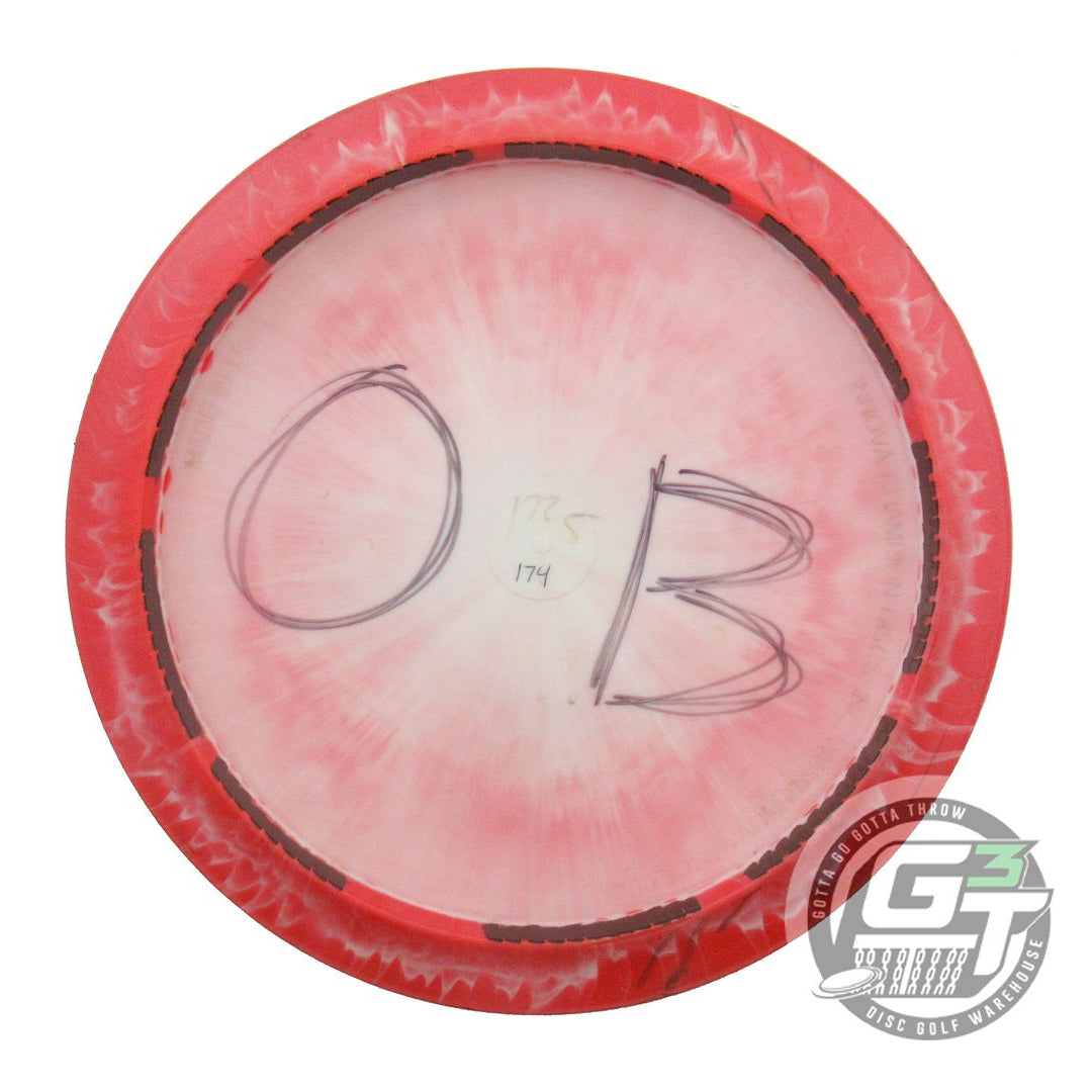 USED Innova Halo Star Thunderbird 174g Red-White Distance Driver Golf Disc