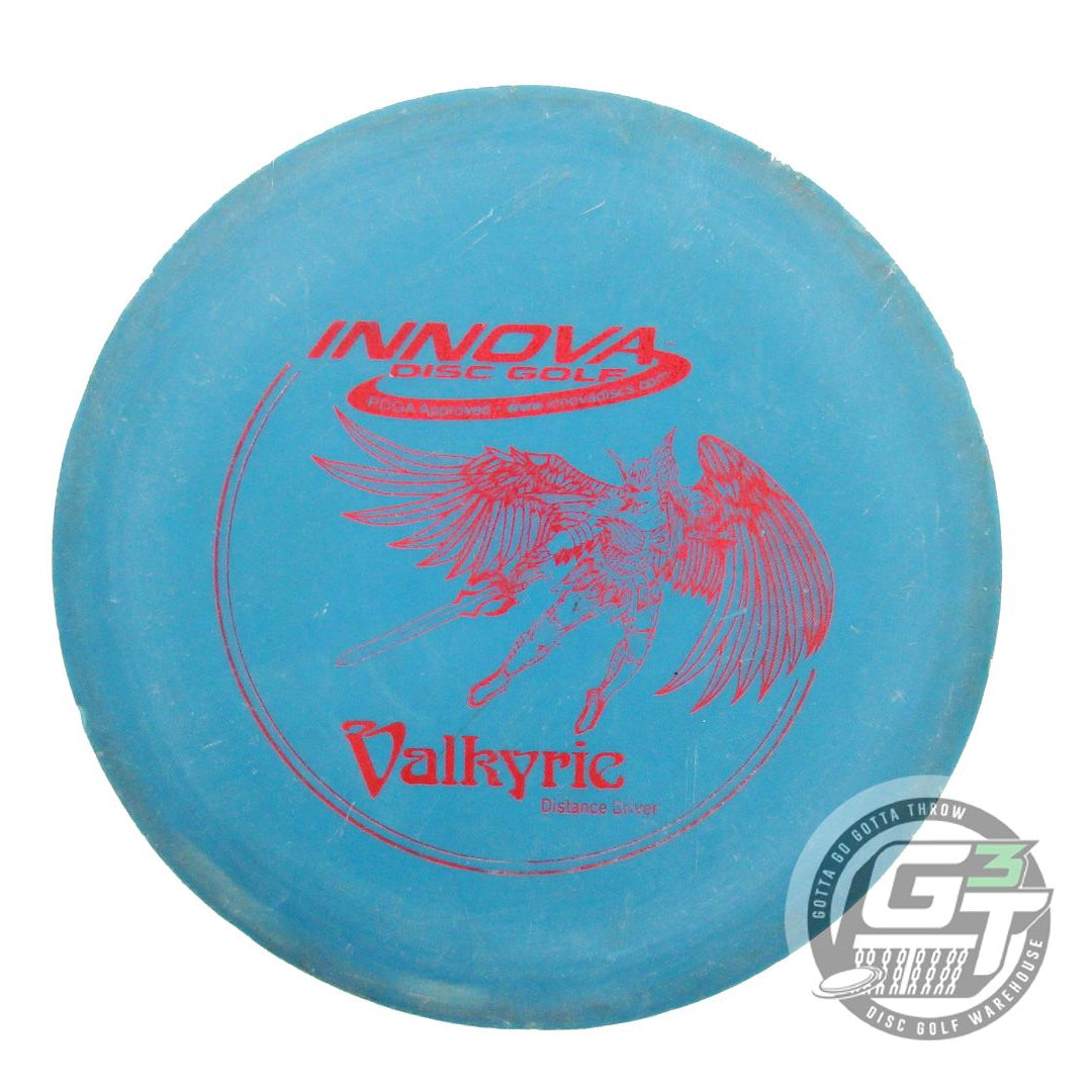 USED Innova DX Valkyrie 167g Blue Red Glitter Foil Distance Driver Golf Disc