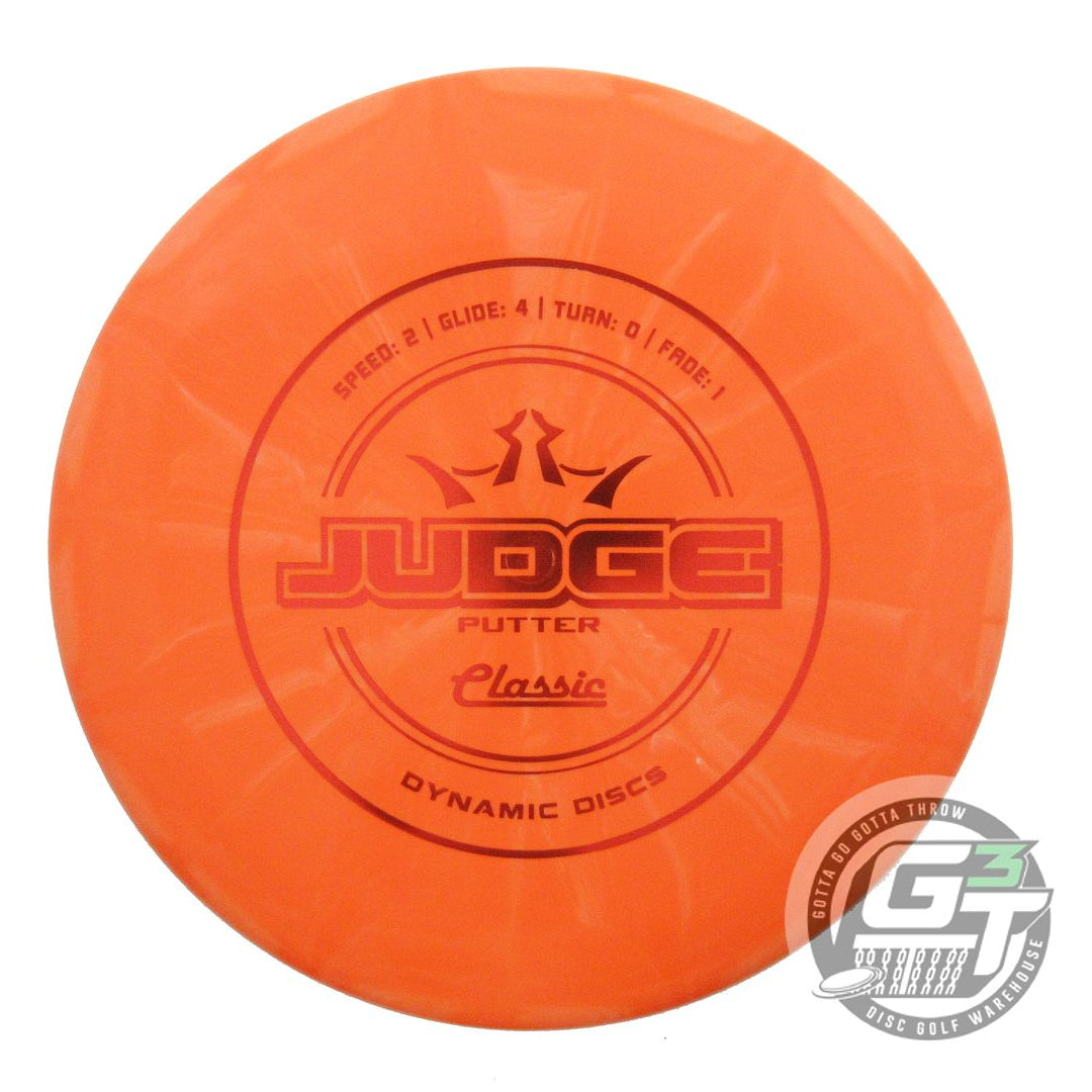 Dynamic Discs Classic Line Burst Judge Putter Golf Disc (Individually Listed)