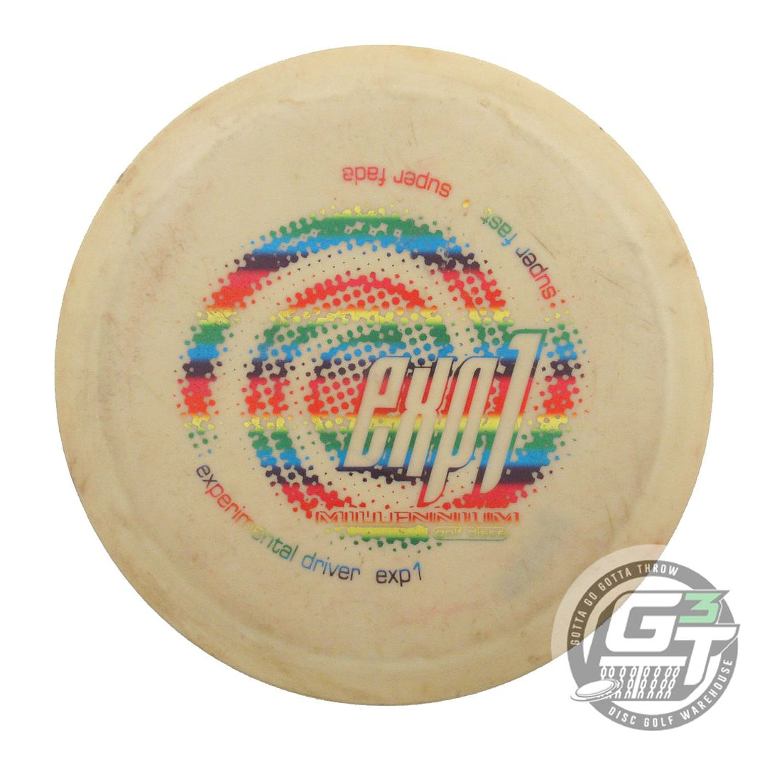 USED Millennium Standard EXP1 169g Ivory Rainbow Foil OOP Fairway Driver Disc