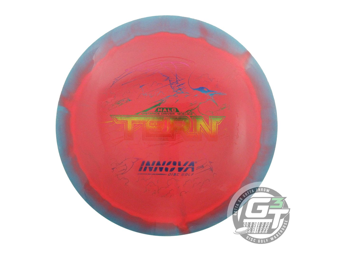 USED Innova Halo Star Tern 176g Teal-Red Distance Driver Golf Disc