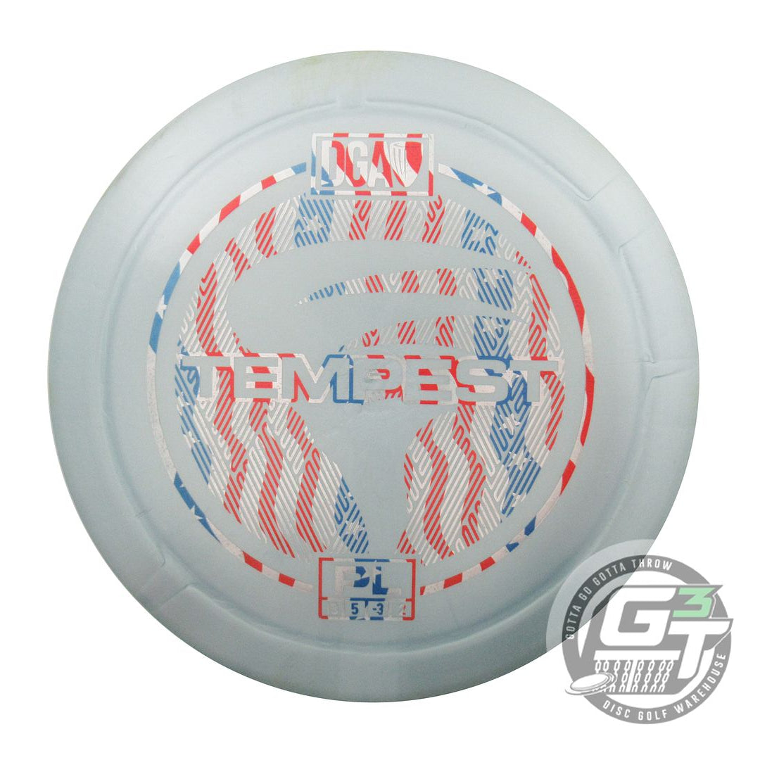 USED DGA ProLine Tempest 172g Aqua Flag Foil Distance Driver Golf Disc