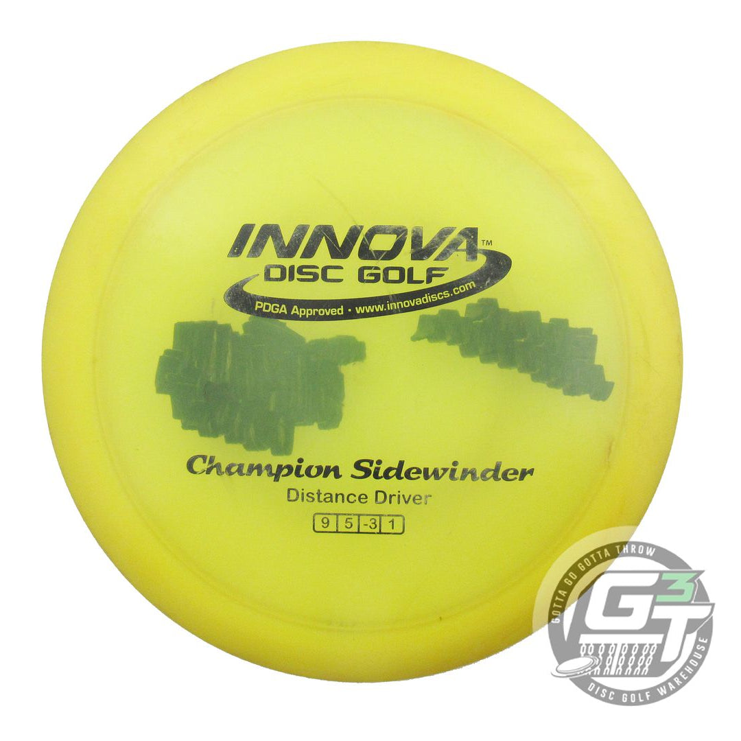 USED Innova Champion Sidewinder 172g Yellow Black Stamp Distance Driver Disc