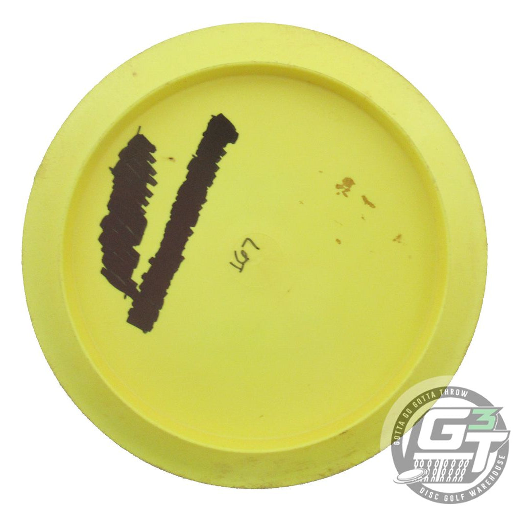 USED Innova Star Invictus 167g Yellow Silver Foil Distance Driver Golf Disc