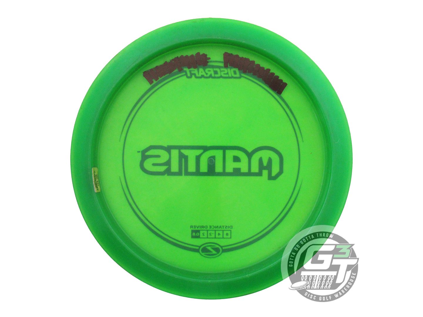 USED Discraft Z Mantis 167g Green Blue Stamp Fairway Driver Golf Disc