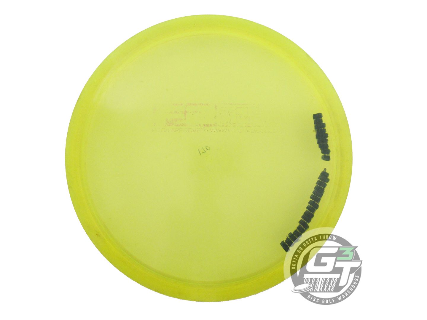 USED Innova X-OUT Champion RocX3 170g Yellow Midrange Golf Disc