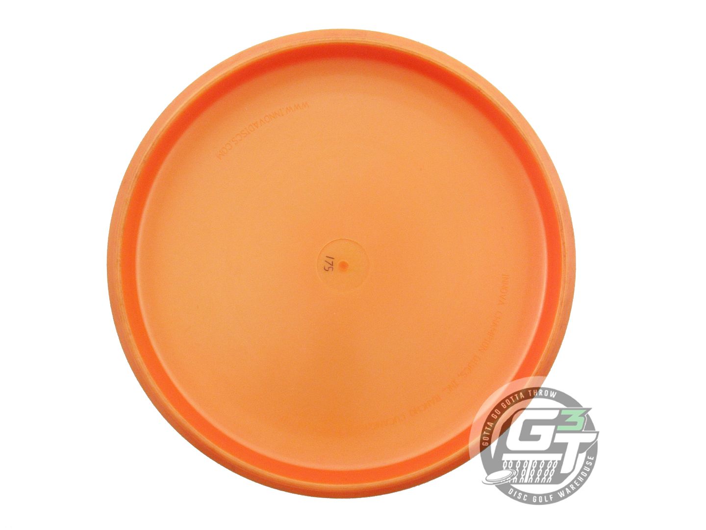 USED Innova GStar Aviar Driver 175g Orange Wiped Stamp Putter Golf Disc