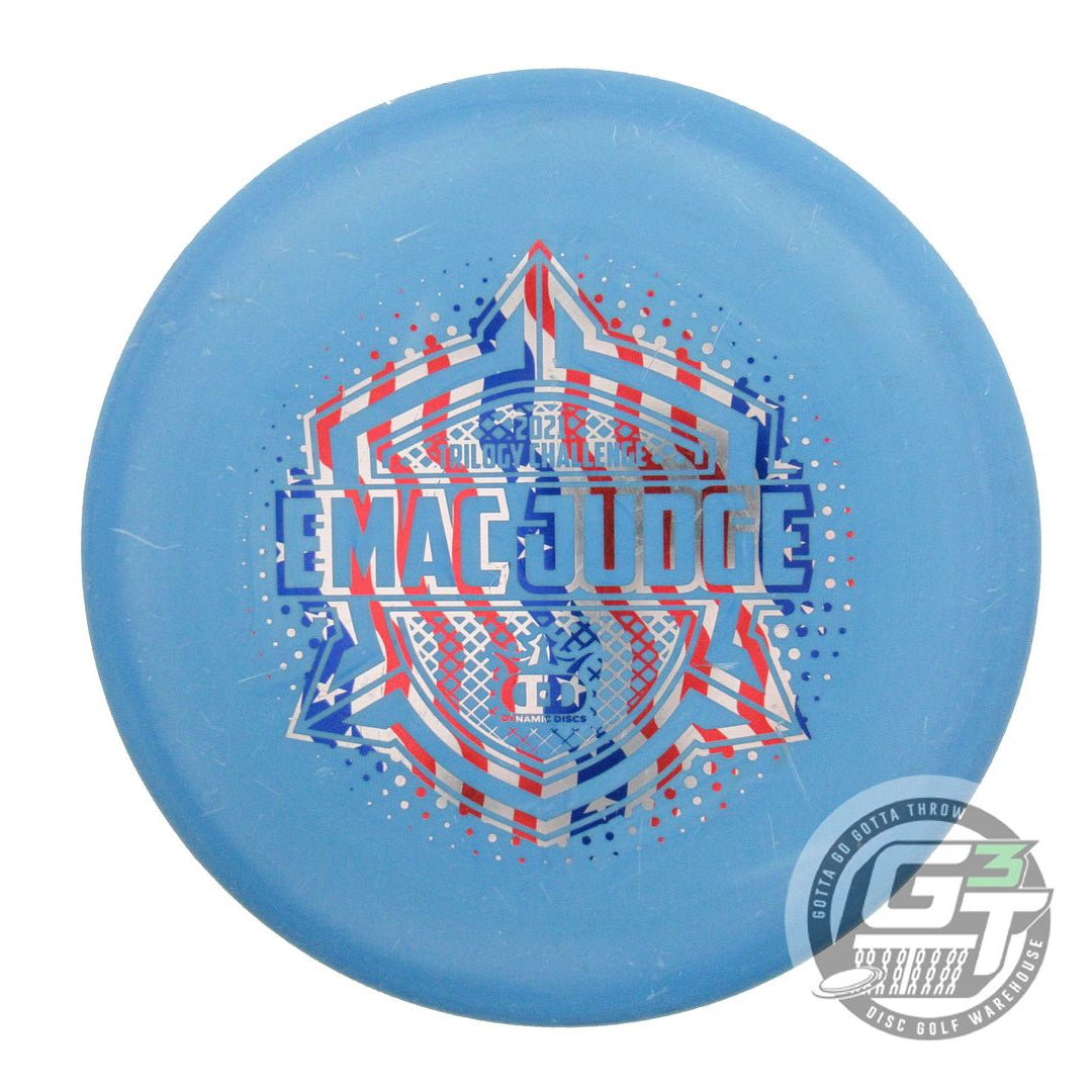 USED Dynamic Discs Classic Hard EMAC Judge 173g Blue Flag Foil Putter Golf Disc