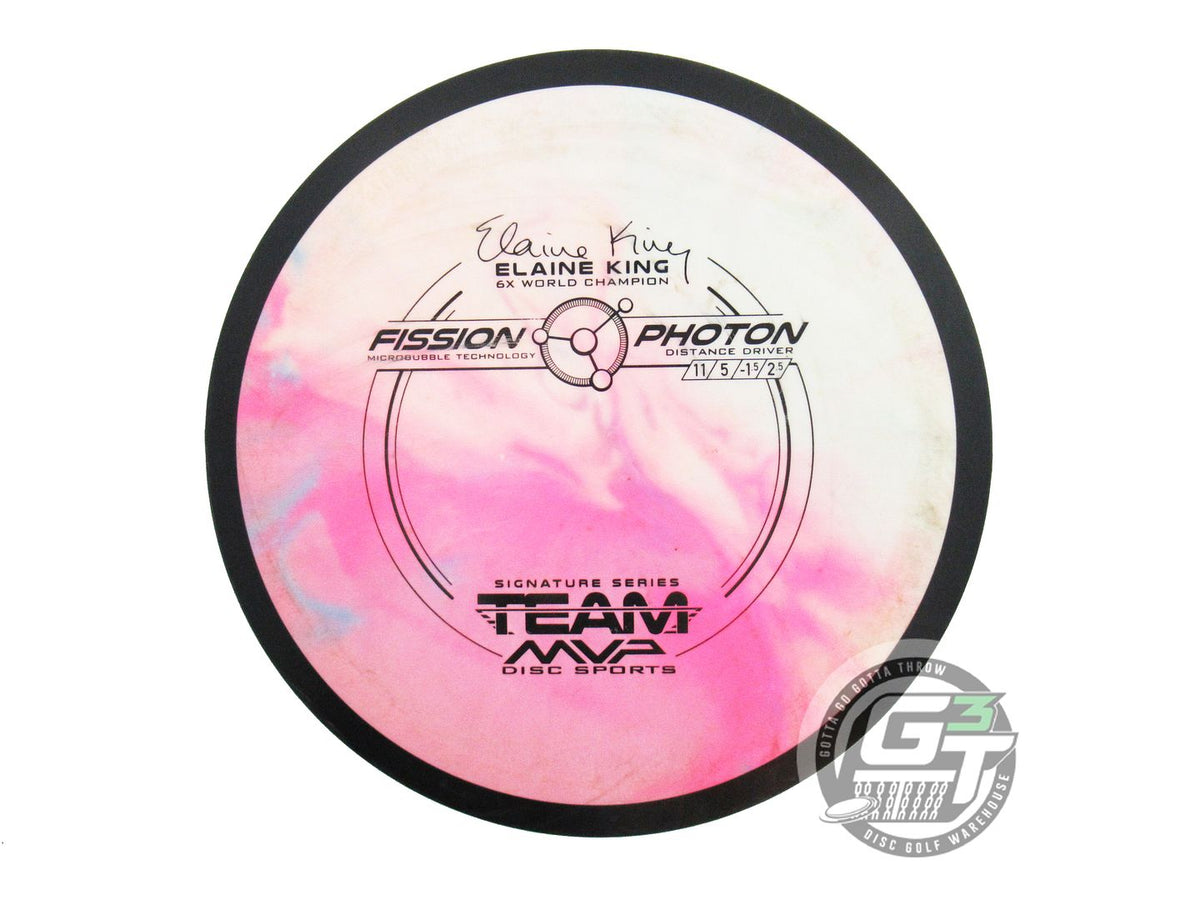 USED MVP Disc Sports Fission Photon 168g White HOME DYED Driver Golf Disc
