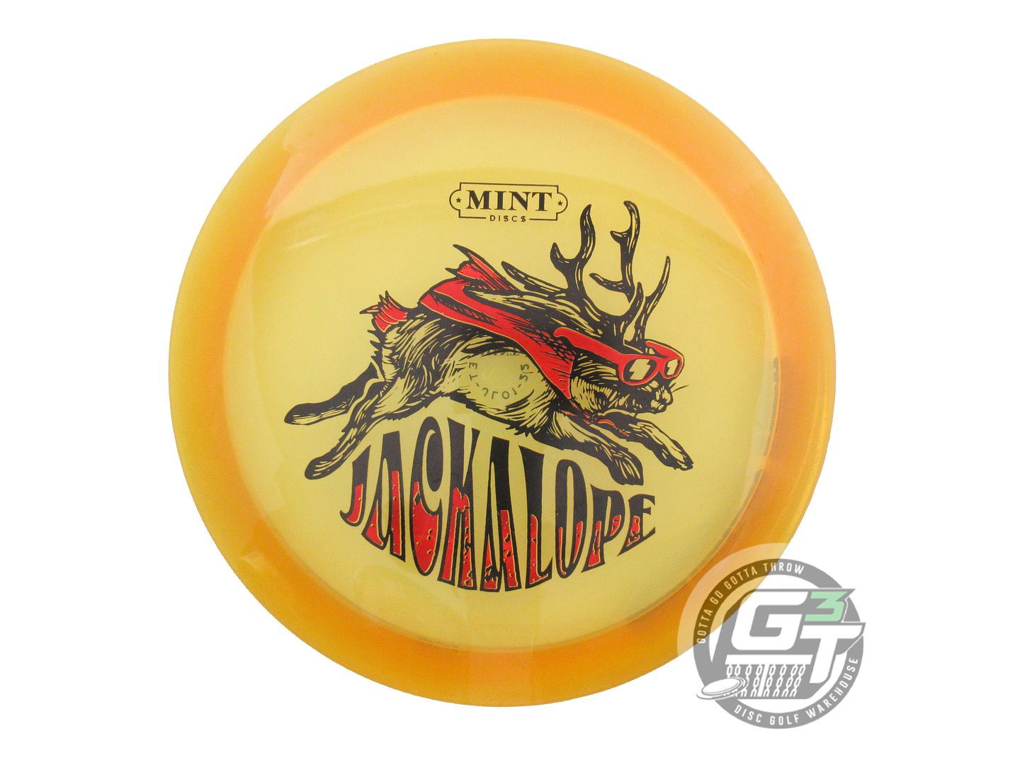 USED Mint Discs JUMPING JAX Apex Jackalope 166g Marigold Driver Golf Disc