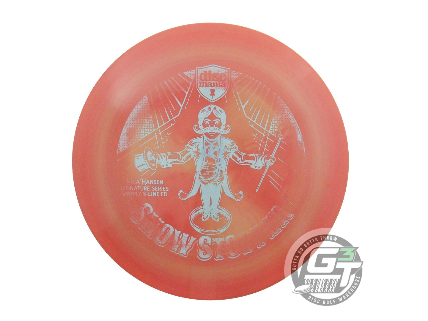 USED DiscMania SHOW STOPPER S-Line FD 172g Orange-Pink Fairway Driver Golf Disc