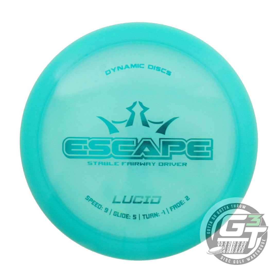 USED Dynamic Discs Lucid Escape 173g Seafoam Teal Foil Fairway Driver Golf Disc
