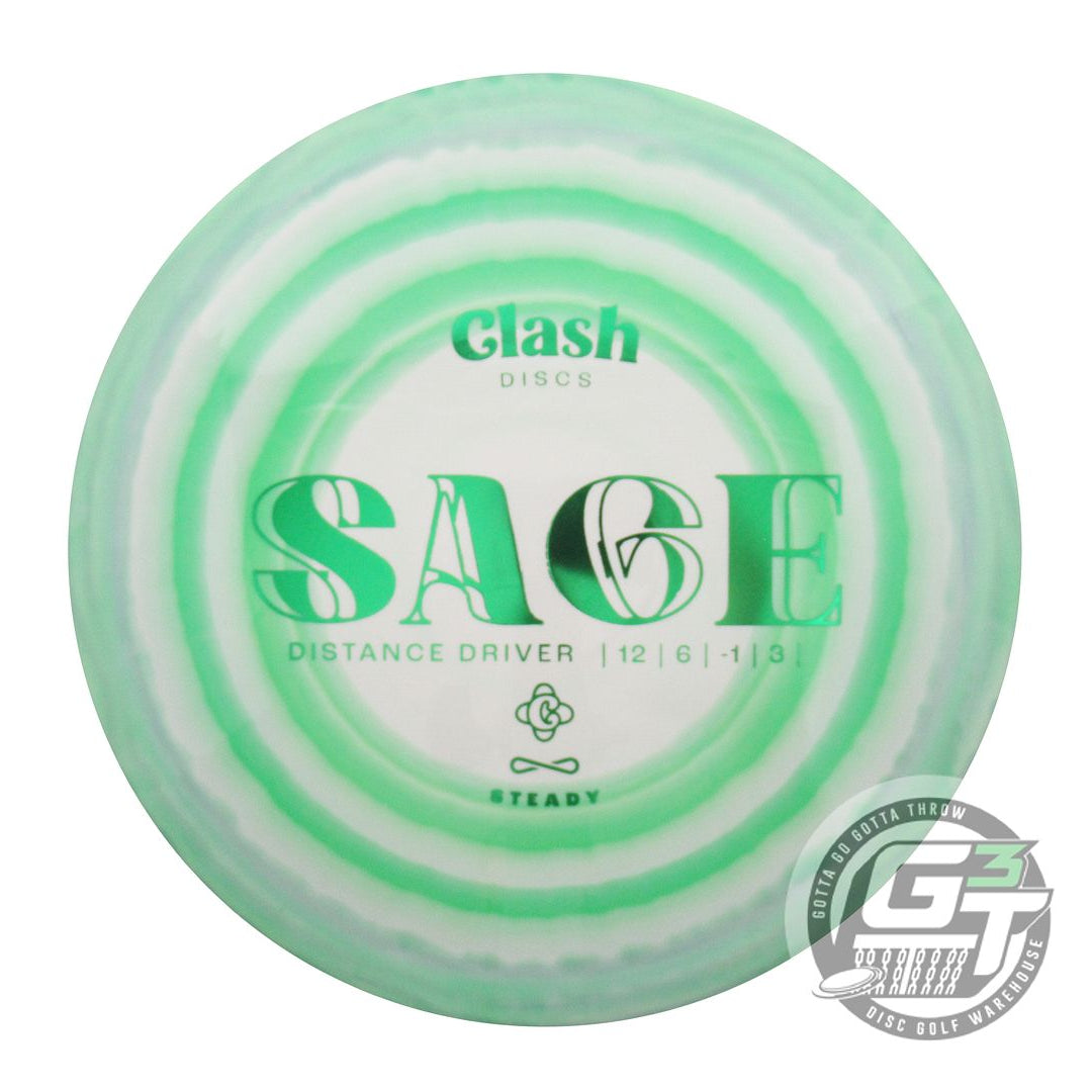 Clash Steady Ring Sage Distance Driver Golf Disc (Individually Listed)