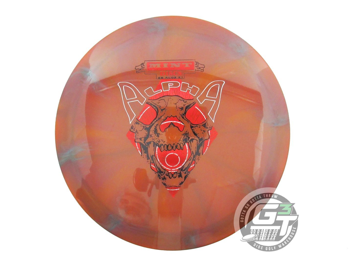 USED Mint Discs Sublime Alpha 167g Burnt Orange Fairway Driver Golf Disc